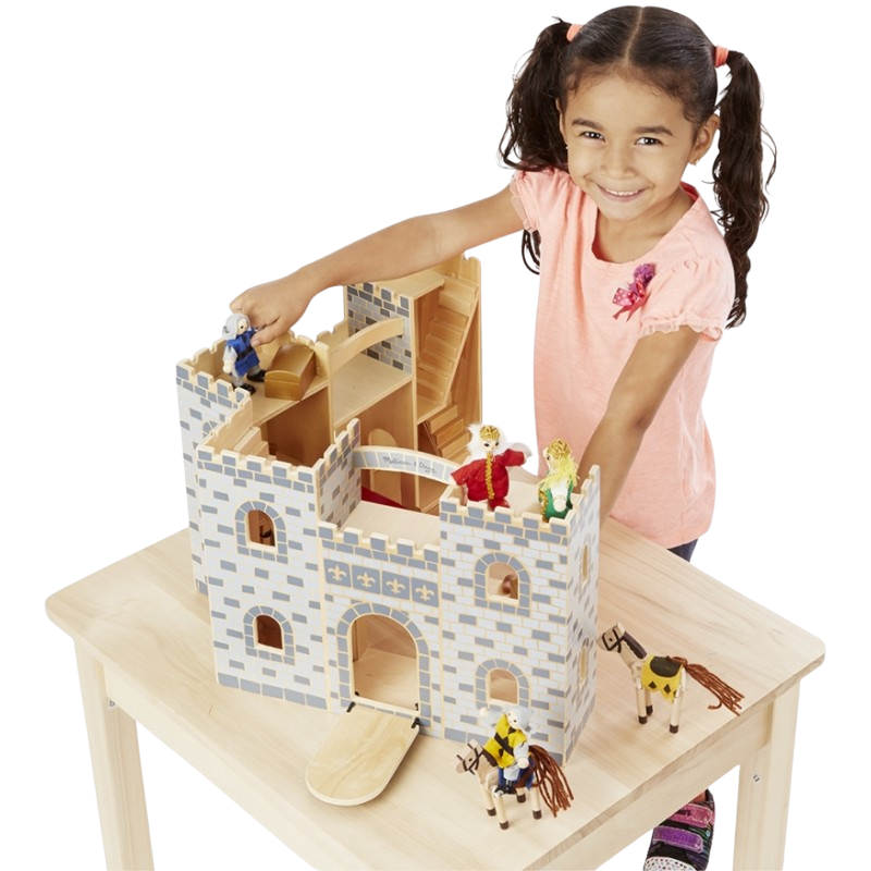 Melissa & Doug 折疊城堡
