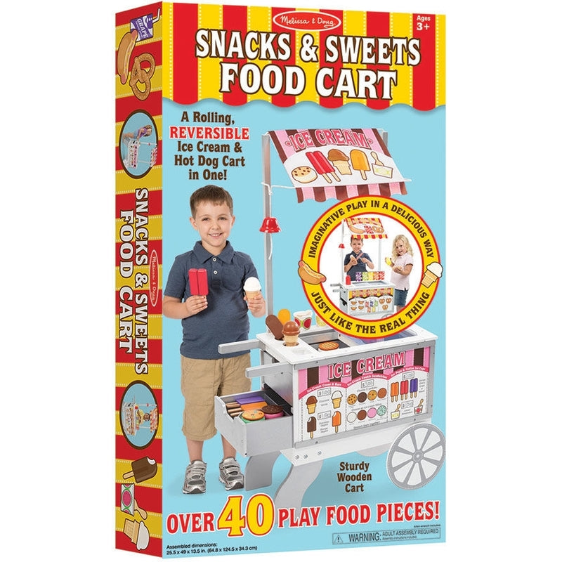 Melissa & Doug Snacks & Sweets Food Cart