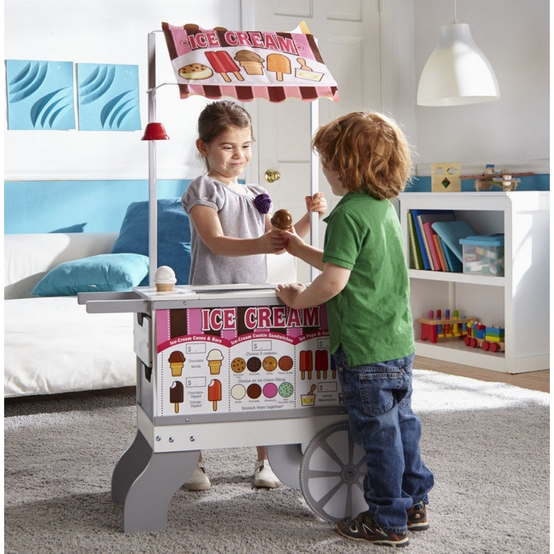 Melissa & Doug Snacks & Sweets Food Cart