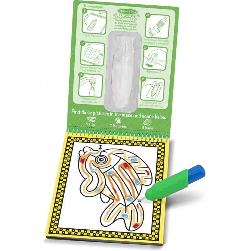 Melissa & Doug Water WOW! Water Reveal Pad - Pet Mazes