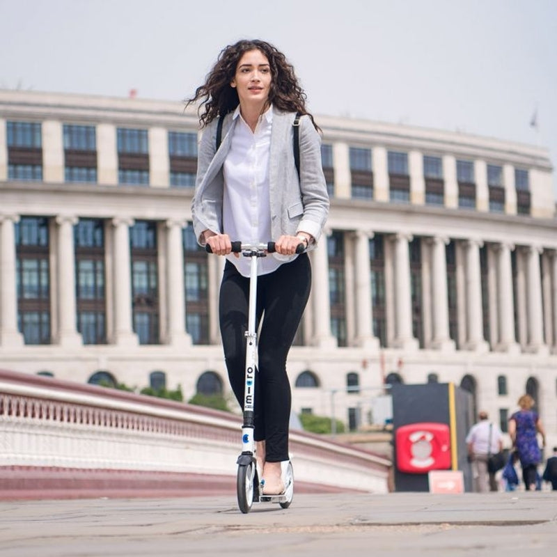 Micro Scooter White Adult Scooter