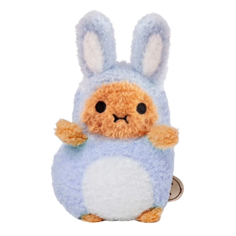 Noodoll 薯仔家族 Ricespud 兔兔薯(藍)迷你坐姿毛絨玩具