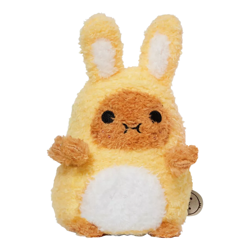 Noodoll Yellow Bunny Ricespud Mini Sitting Plush Toy