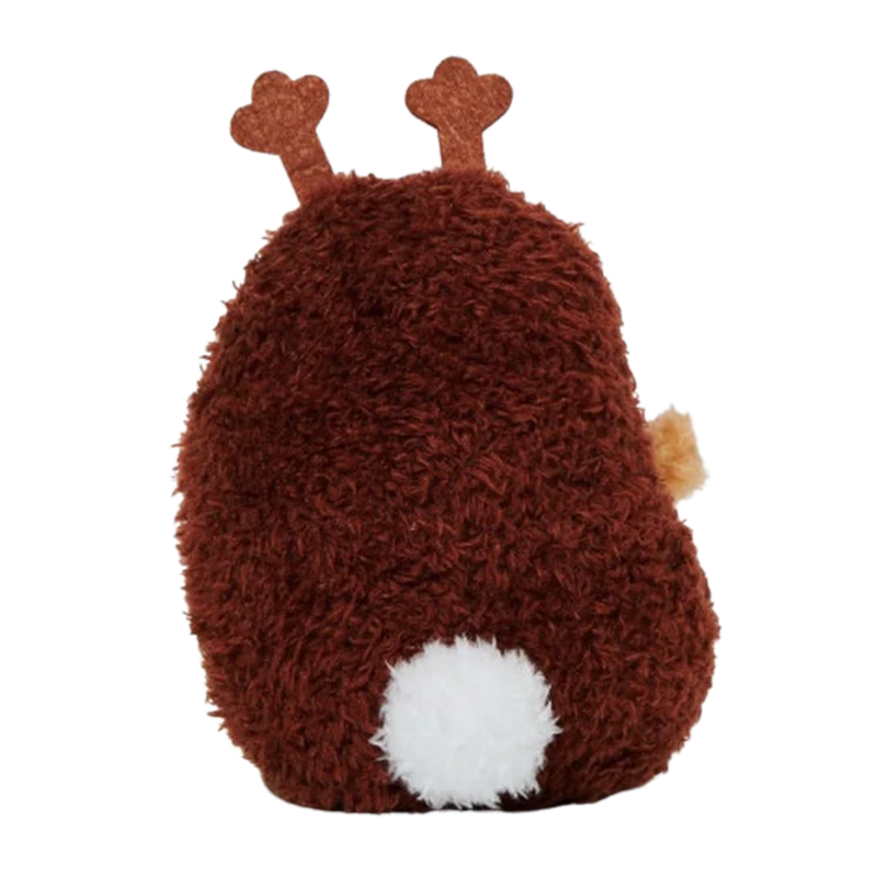 Noodoll Reindeer & Snowman Ricespud Mini Sitting Plush Toy (Limited Edition, Bundle Set)