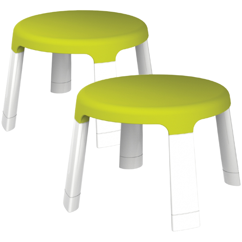 Oribel Portaplay Child Stools (Set of 2) - Forest Friends