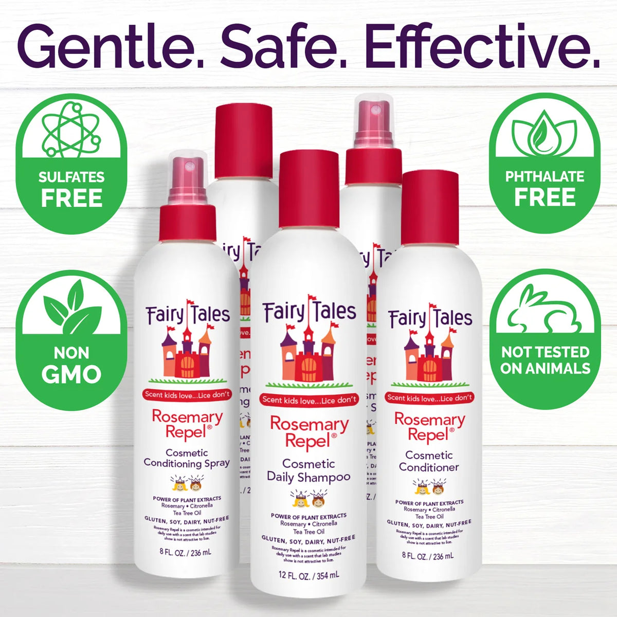 Fairy Tales Rosemary Lice Repel Daily Kids Conditioning Spray