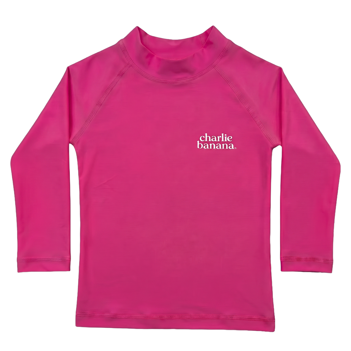 Charlie Banana Rash Guard - Hot Pink