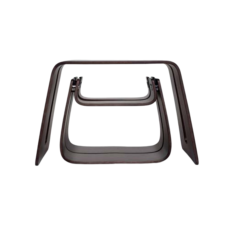 Leander Stool Set - Walnut