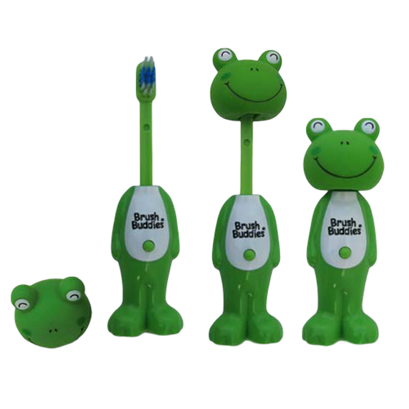 Brush Buddies Poppin Leapin' Louie (Frog)