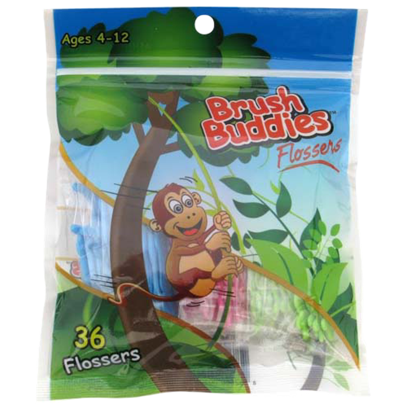 Brush Buddies Monkey Flossers (36 count)