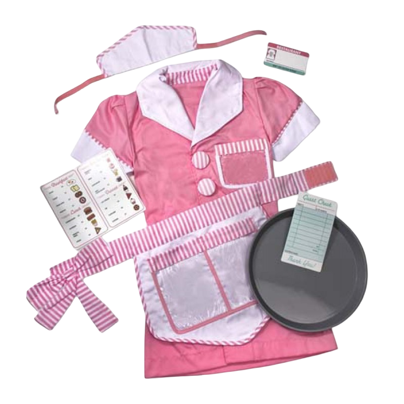 Melissa & Doug 女服務生角色扮演