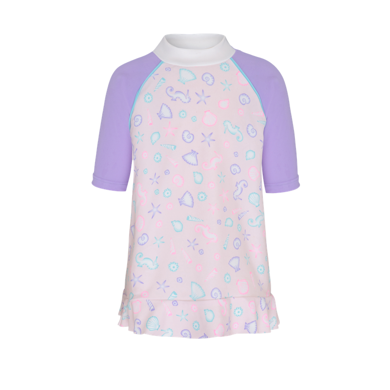 Platypus Sherbet Shore UPF50+ Sunshirt SS with Frill