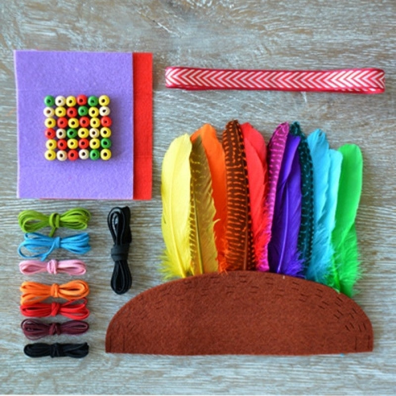 Seedling Create Your Own Feather Crown