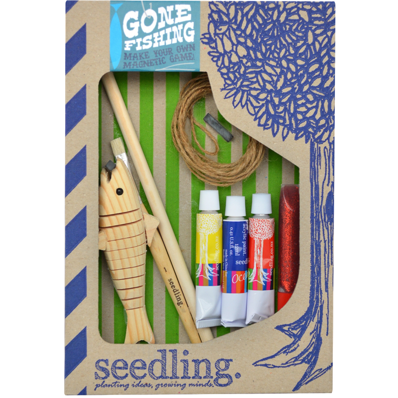 Seedling Totally Hooked-Magnetic Fishing Set