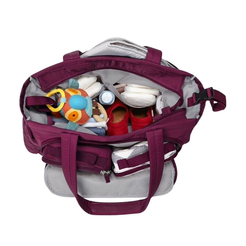 Skip Hop Forma Pack & Go Diaper Tote - Berry