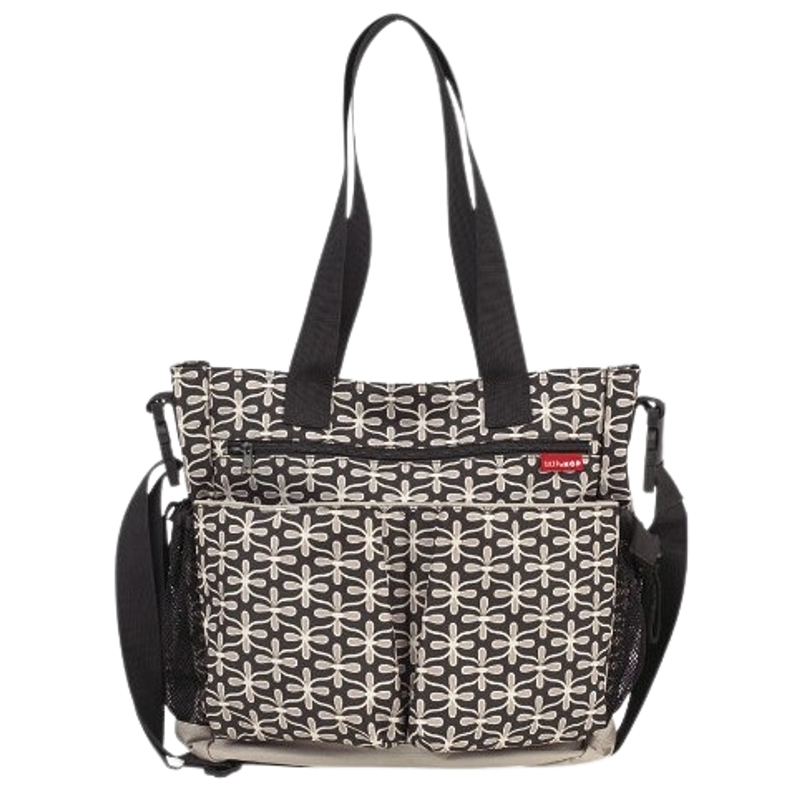 Skip Hop Spark Tote Black Trellis