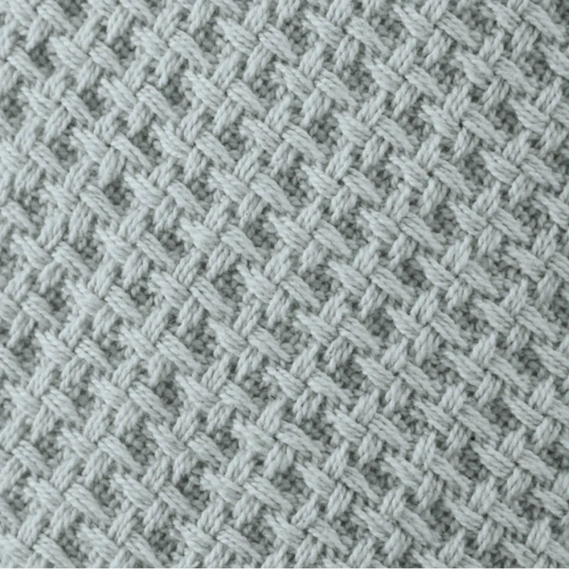 Theraline The Original Maternity and Nursing Pillow - Misty Blue Fine Knit