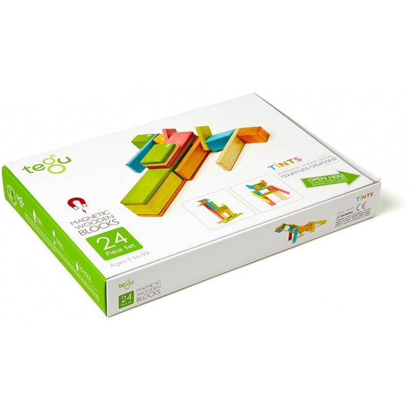 Tegu 24-Piece Set - Tints