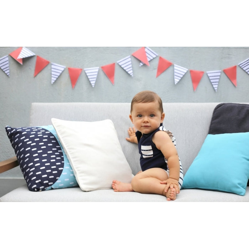 TinyBitz Summer Growing Kit for 3-Month Old Baby Boys (Line Dance)