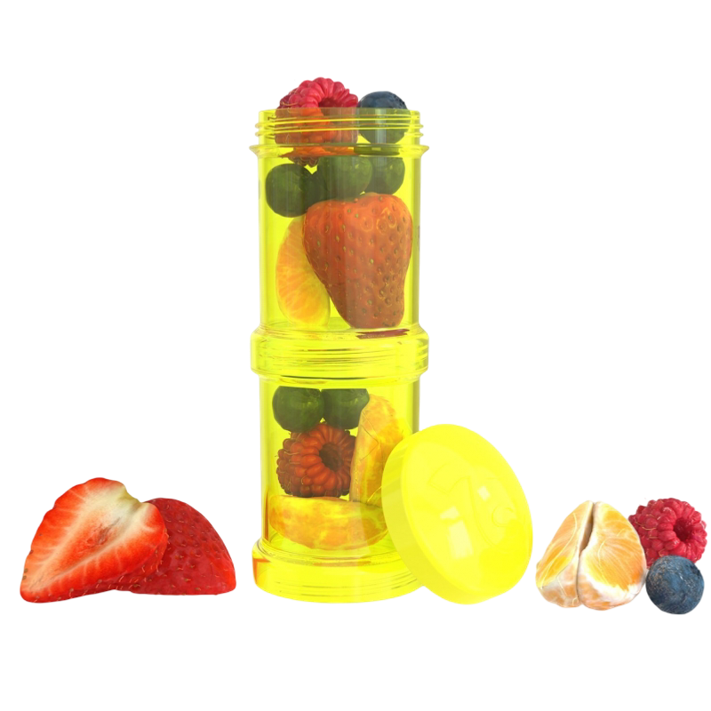 Twistshake Container 2x 100ml - Yellow
