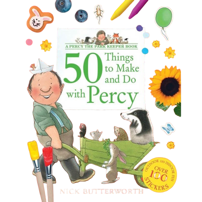 Books A Percy The Park Keeper Book - 50 Things To Make and Do with Percy