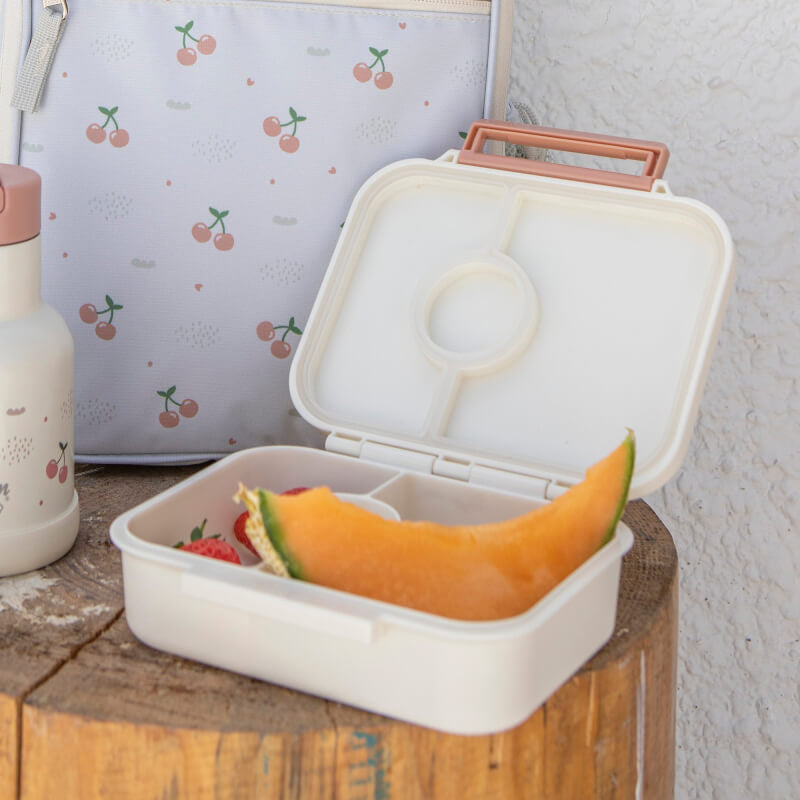 Citron Absolut Tritan Snackbox with 3 Compartments - Cherry