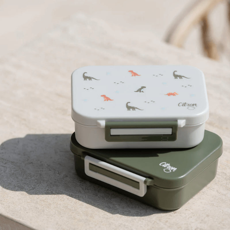 Citron Absolut Tritan Snackbox with 3 Compartments - Vehicles