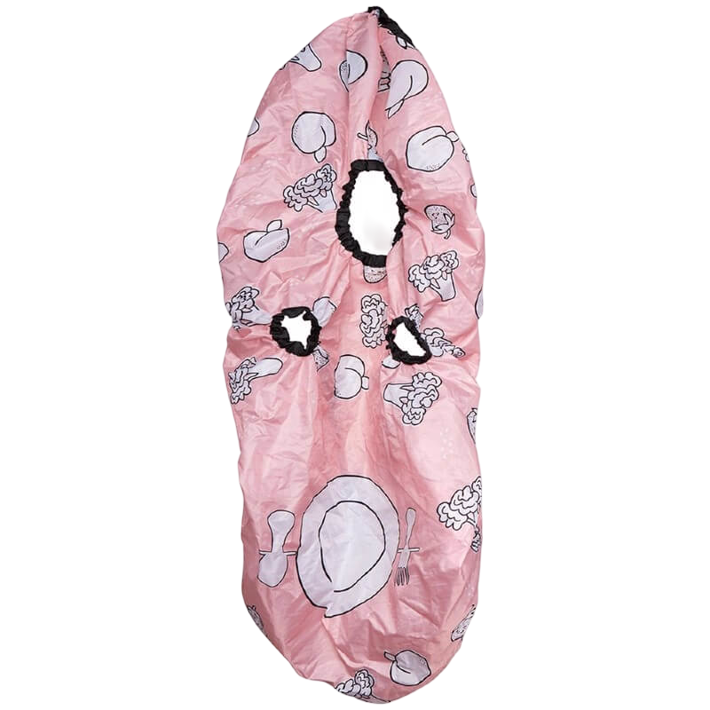 Grabease Allover Bib - Blush