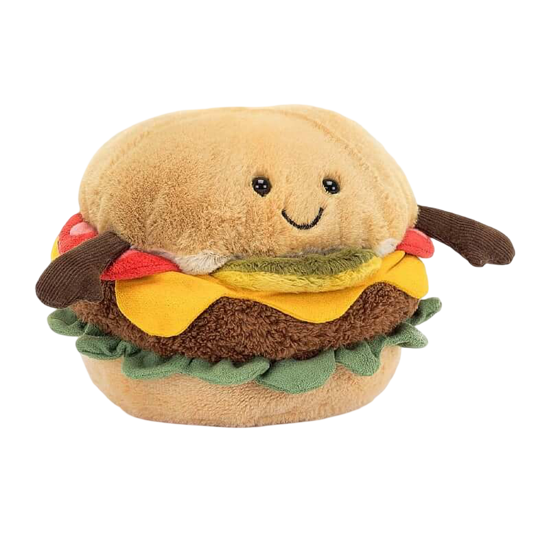 Jellycat Amuseable Burger 12x12cm