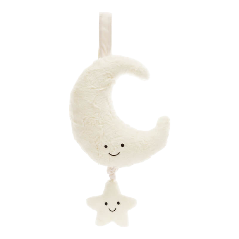 Jellycat Amuseables Moon Musical Pull 28x15cm