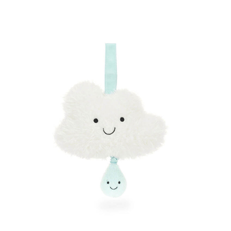 Jellycat Amuseables 雲朵音樂拉繩玩具 27公分 x 21公分 x 7公分
