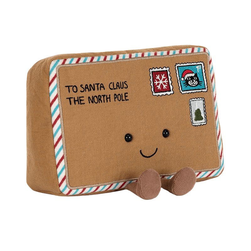 Jellycat Amuseables 聖誕老人信 15厘米 x 18厘米 x 5厘米