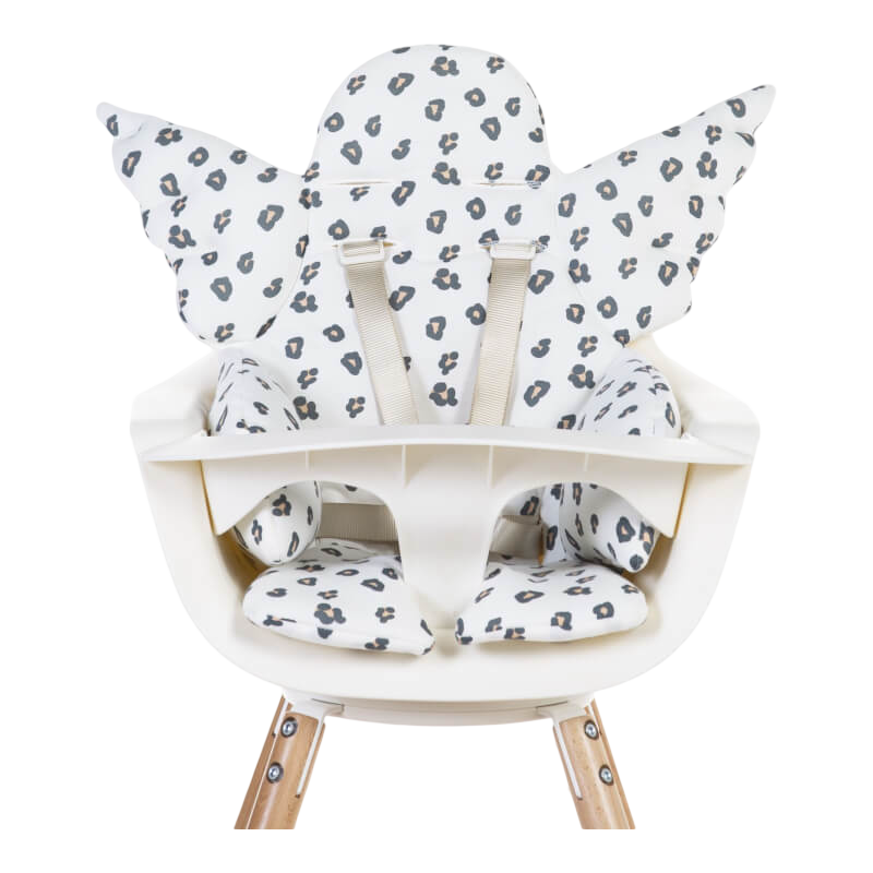 Childhome Angel Universal Seat Cushion - Jersey, Leopard