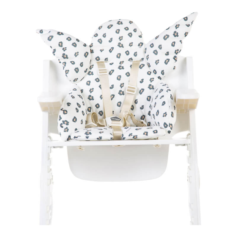 Childhome Angel Universal Seat Cushion - Jersey, Leopard