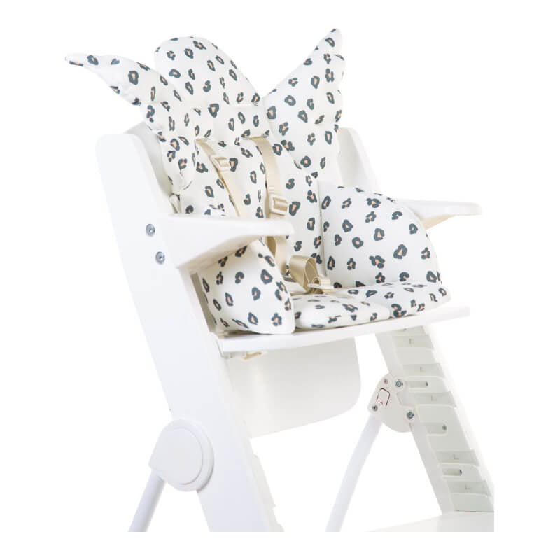 Childhome Angel Universal Seat Cushion - Jersey, Leopard