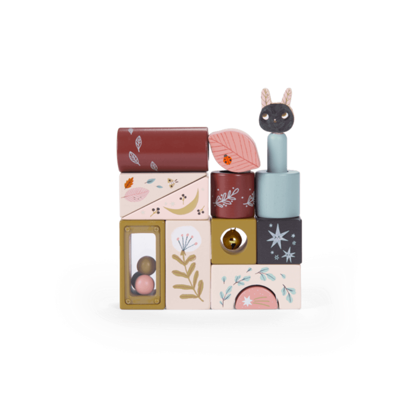 Moulin Roty Apres La Pluie Stack-Up Activity Cubes Moulin Roty