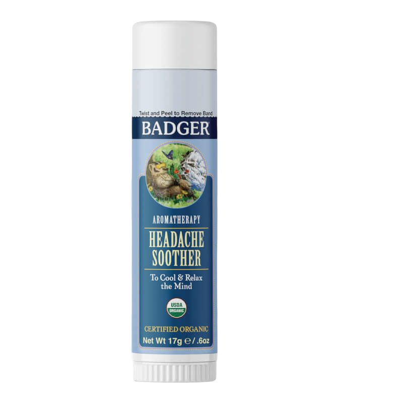Badger Aromatherapy Headache Soother Peppermint & Lavender
