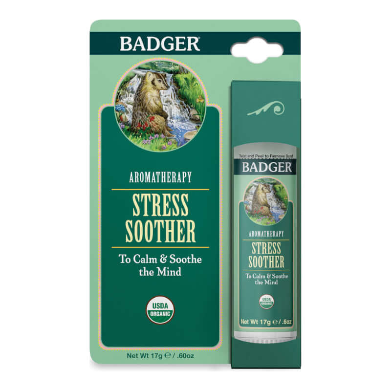 Badger Aromatherapy Stress Soother Tangerine & Rosemary