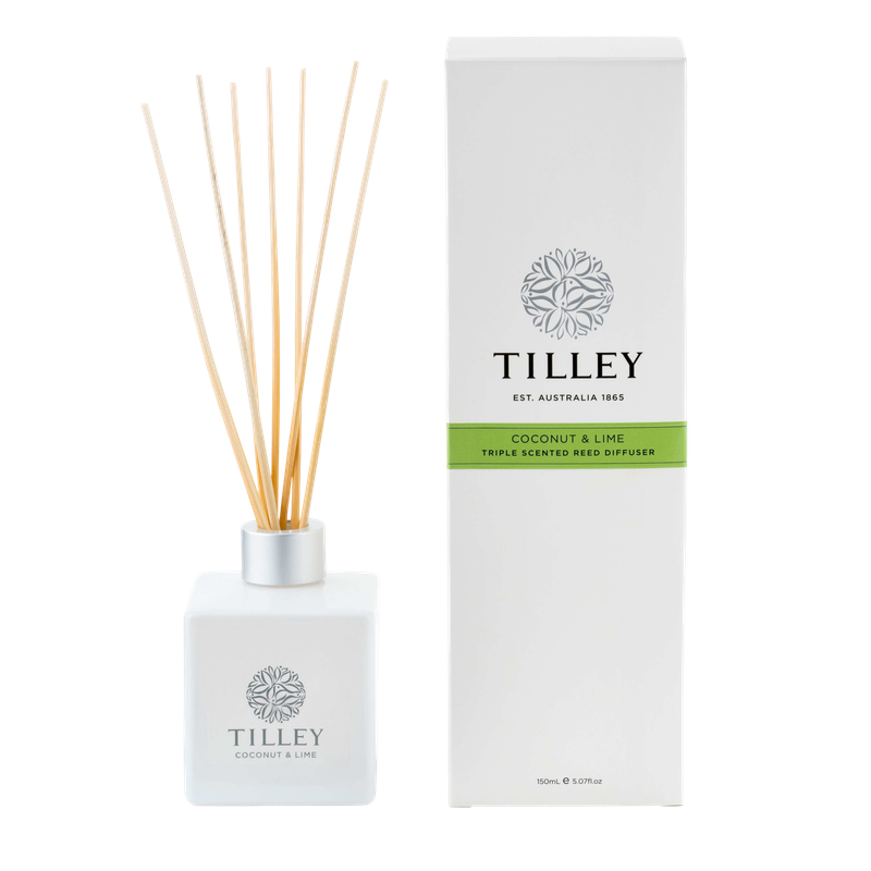 Tilley Aromatic Reed Diffuser 150ml - Coconut & Lime