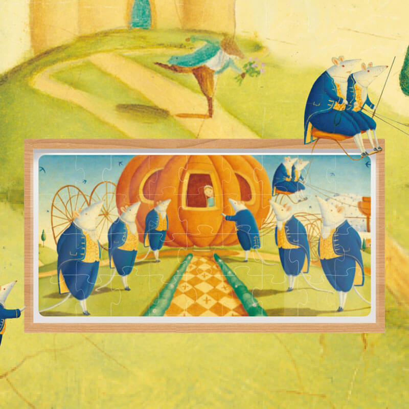 Mideer Artists Fairytale Puzzle - Cinderallas Party 36-Pieces