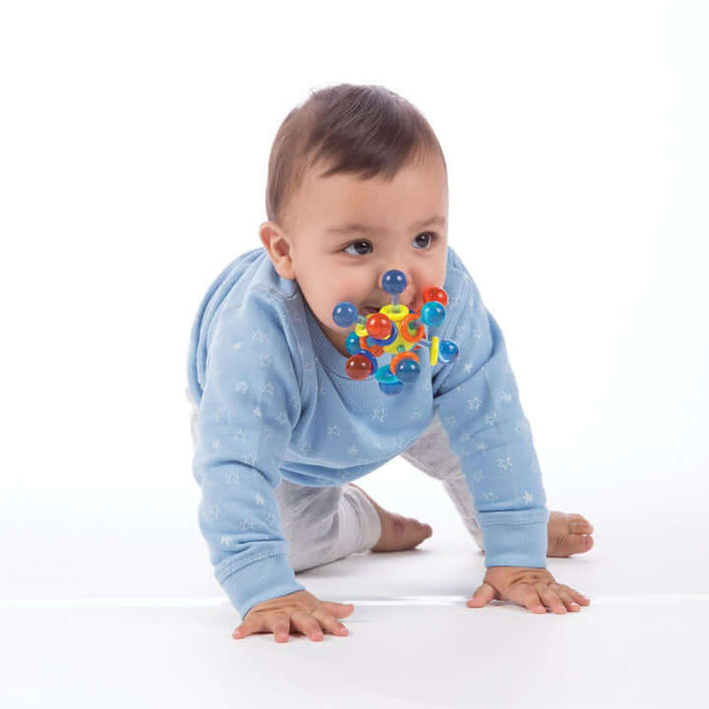 Manhattan Toy Transparent Atom Teether