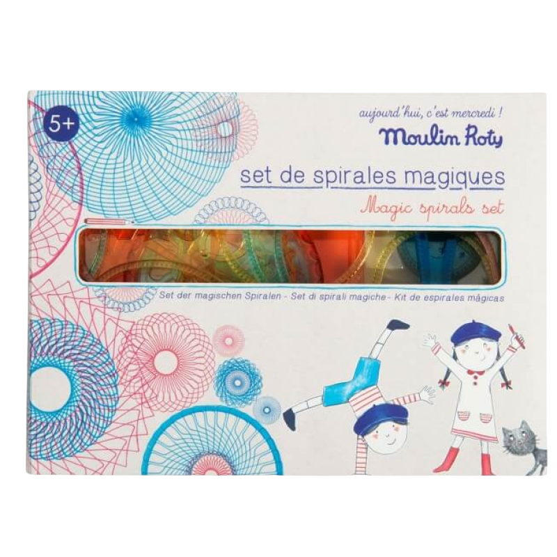 Moulin Roty Aujourd'hui c'est Mercredi Magic Spirals Set 27x20cm