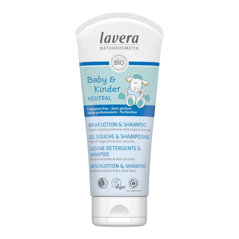 Lavera Baby & Kinder Neutral Wash Lotion & Shampoo 200ml