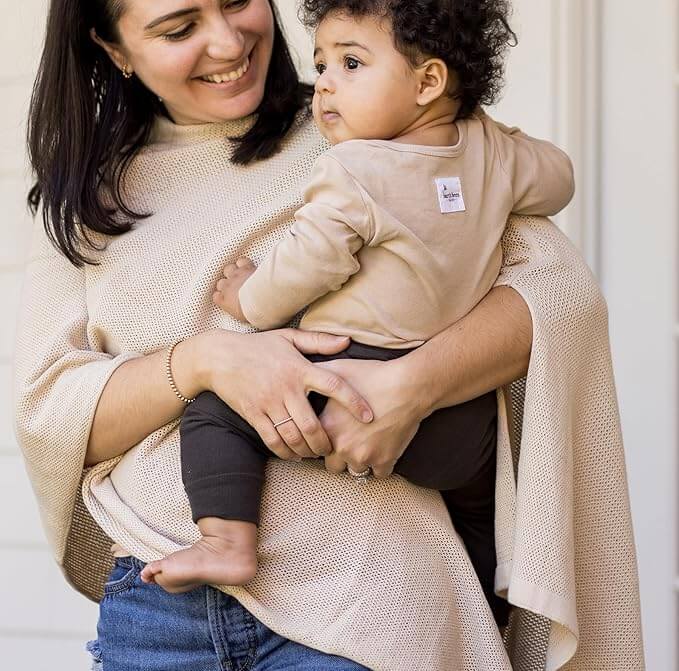 Burt's Bees Baby Bodysuit Pink Sand
