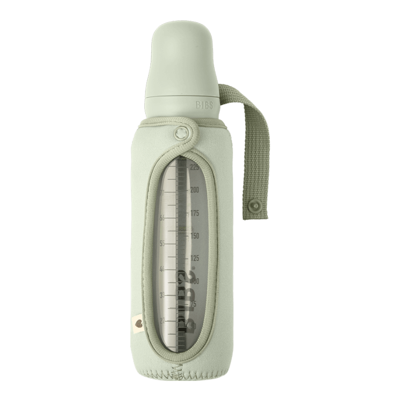 BIBS Baby Bottle Sleeve Large 225ml - Sage