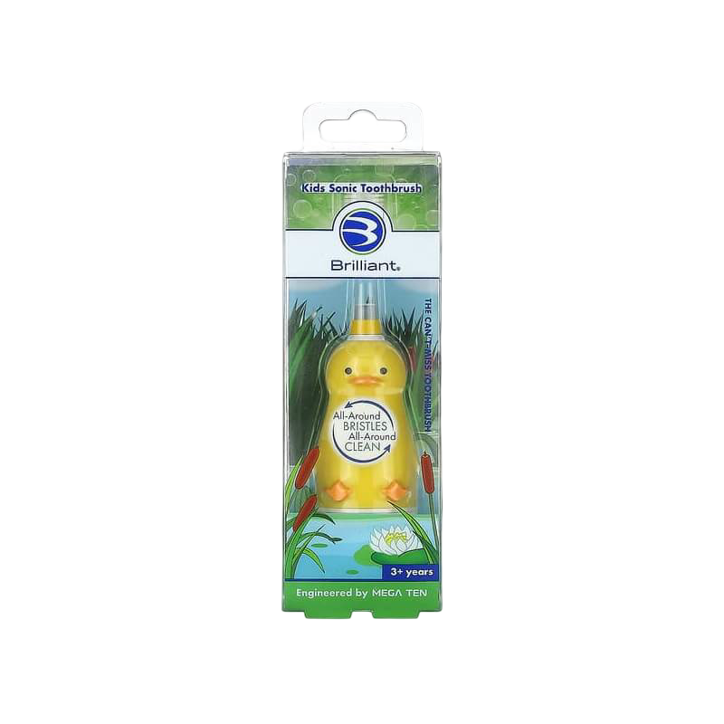 Baby Buddy Brilliant Kids Sonic Toothbrush 3+ Years Duck 1 Sonic Toothbrush