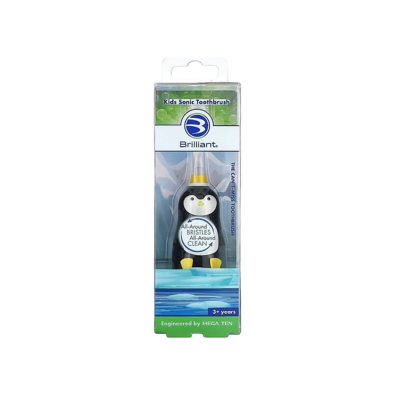 Baby Buddy Brilliant Kids Sonic Toothbrush 3+ Years Penguin 1 Sonic Toothbrush