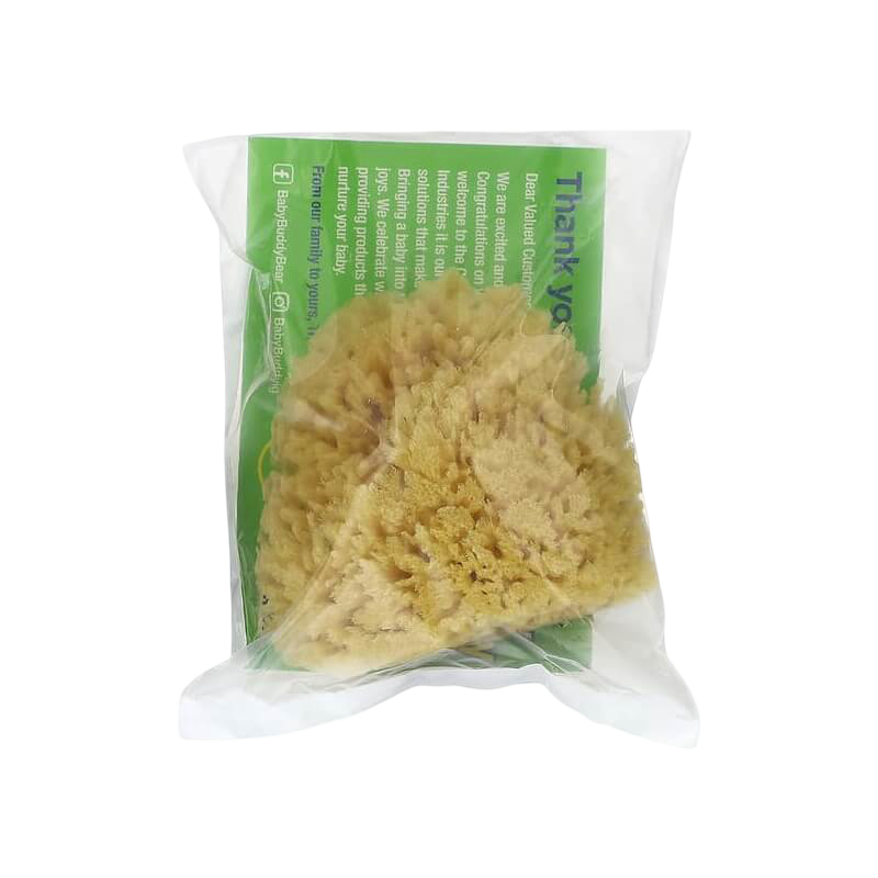 Baby Buddy Natural Yellow Sea Bath Sponge 1 Sponge