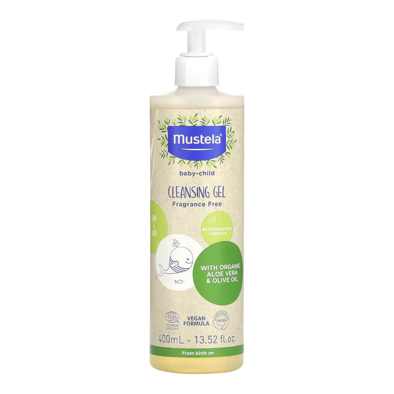 Mustela Baby-Child Cleansing Gel Fragrance Free 400ml