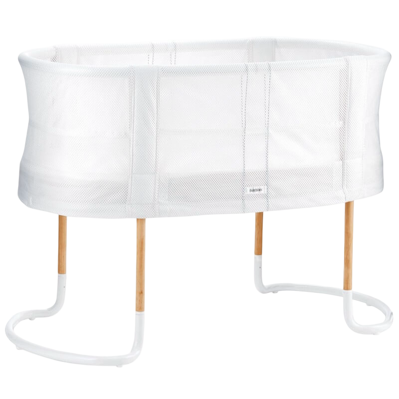 BabyBjorn Baby Crib, White (Mesh)